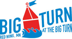 Big Turn At The Big Turn – Red Wing, MN in Bay Point Park Logo